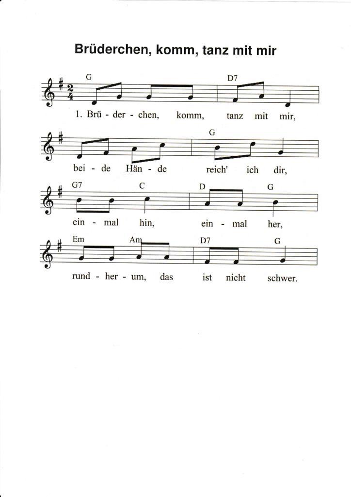 Lieder Fur Den Anfangsunterricht Maria Montessori Grundschule Hausen